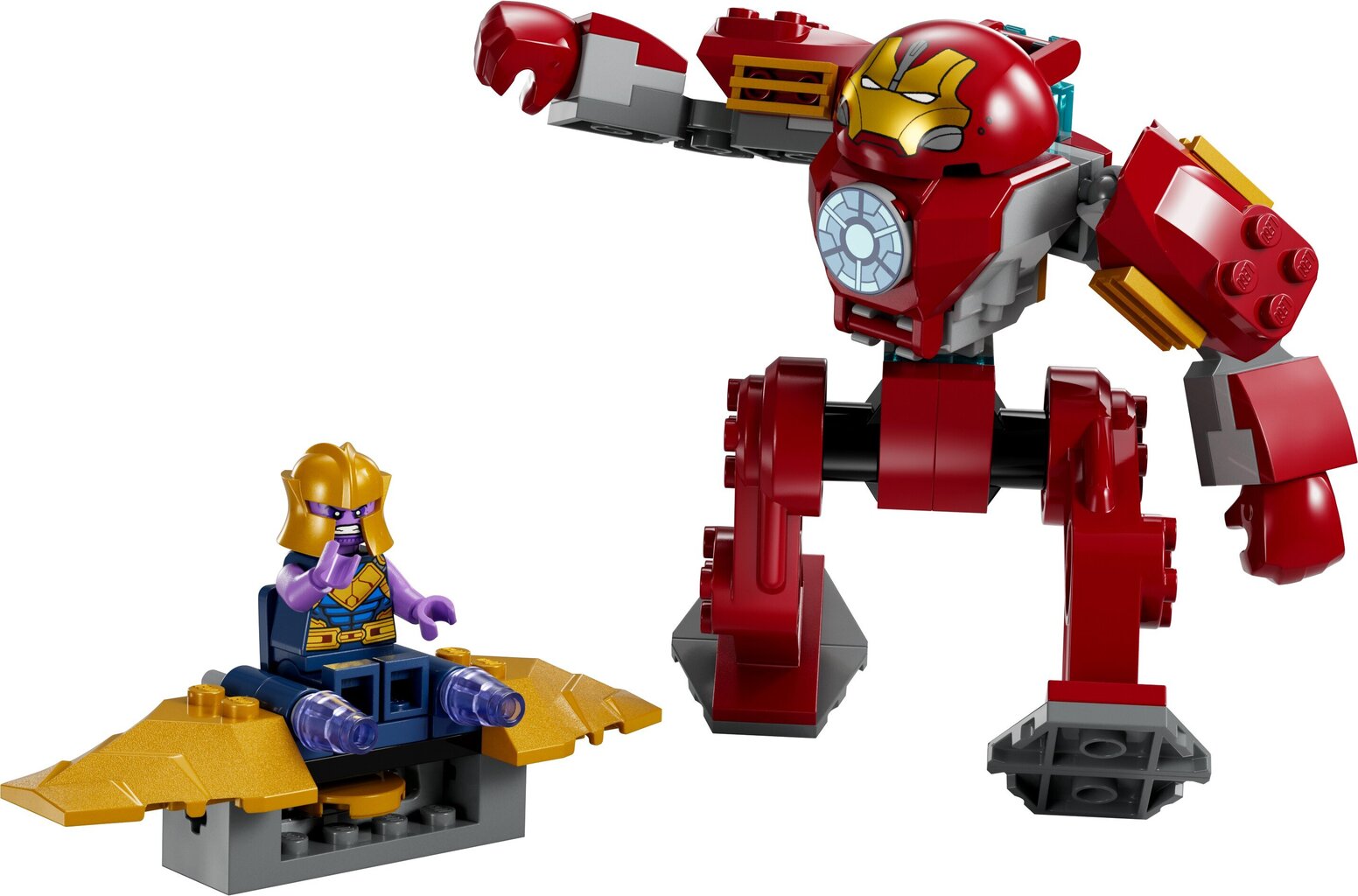 76263 LEGO® Marvel Iron Manin Hulkbuster vs. Thanos hinta ja tiedot | LEGOT ja rakennuslelut | hobbyhall.fi