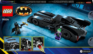 76224 LEGO® DC Batman Batmobile Batman vs. Joker takaa-ajo hinta ja tiedot | LEGOT ja rakennuslelut | hobbyhall.fi