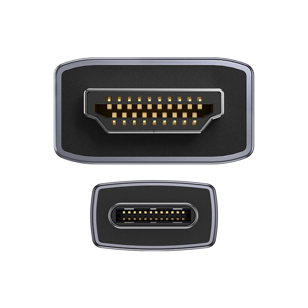 Baseus High Definition Series adapter cable USB Type C - HDMI 2.0 4K 60Hz 2m (WKGQ010101) hinta ja tiedot | Puhelinkaapelit | hobbyhall.fi