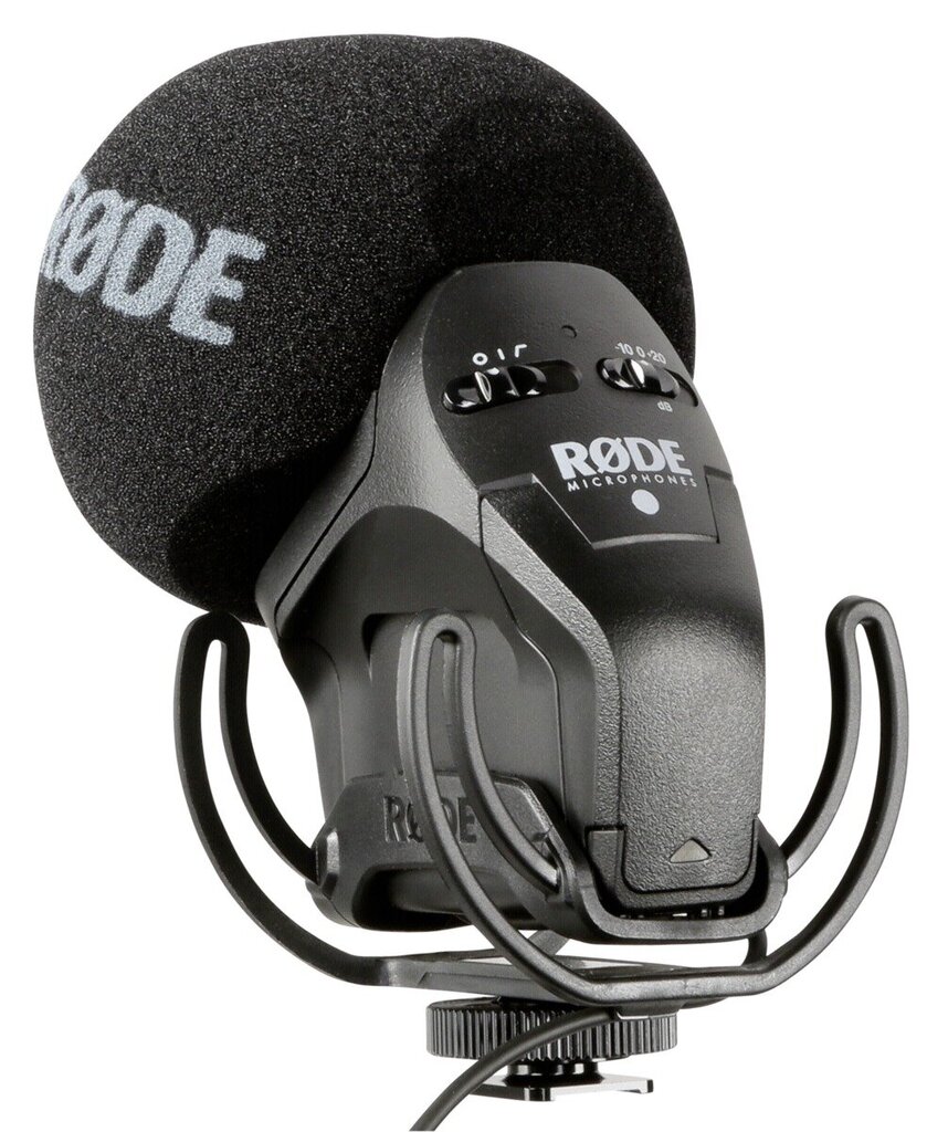 Rode Stereo VideoMic Pro Rycote hinta ja tiedot | Mikrofonit | hobbyhall.fi