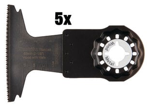 Sahanterä upotukseen, leveys 65mm, 5kpl Makita hinta ja tiedot | Käsityökalut | hobbyhall.fi