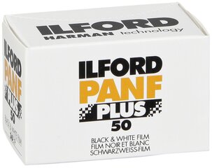Ilford Pan F Plus 135/36 hinta ja tiedot | Kameratarvikkeet | hobbyhall.fi