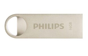 USB-media Philips, 2.0 16GB Moon hinta ja tiedot | Philips Kovalevyt ja muistitikut | hobbyhall.fi