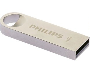 USB-media Philips, 2.0 16GB Moon hinta ja tiedot | Philips Kovalevyt ja muistitikut | hobbyhall.fi