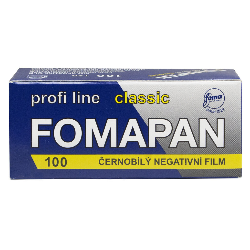 Fomapan 100 120 hinta ja tiedot | Kameratarvikkeet | hobbyhall.fi