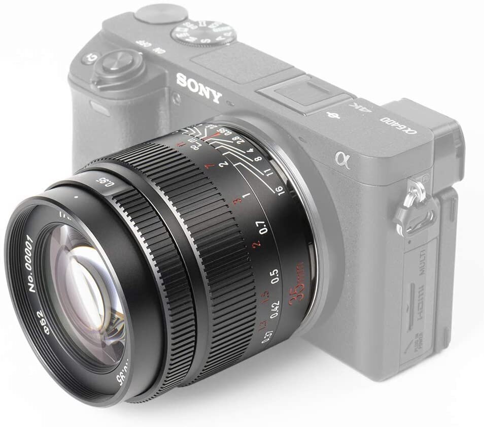 Sony E-mount 7Artisans 35mm F0.95 hinta ja tiedot | Objektiivit | hobbyhall.fi