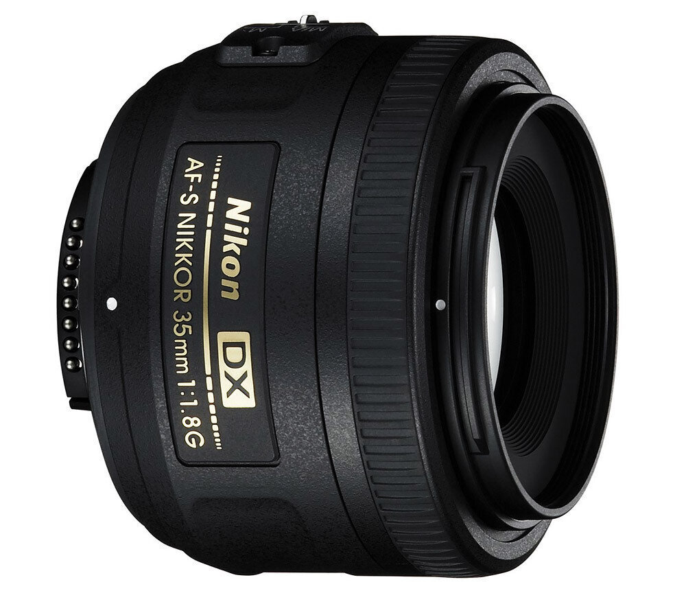 Objektiivi Nikon Nikkor, 35mm F/1.8 G AF-S DX hinta ja tiedot | Objektiivit | hobbyhall.fi