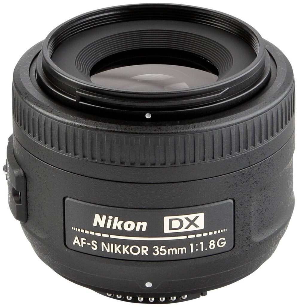 Objektiivi Nikon Nikkor, 35mm F/1.8 G AF-S DX hinta ja tiedot | Objektiivit | hobbyhall.fi