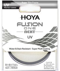 Hoya Fusion One Next UV-suodatin 58mm hinta ja tiedot | Kameran suotimet | hobbyhall.fi