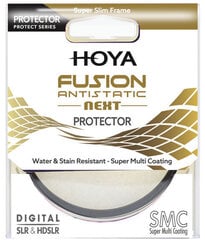 Hoya Fusion Antistaattinen Next Protector -suodatin 62mm hinta ja tiedot | Kameran suotimet | hobbyhall.fi