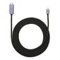 Baseus USB Type C – HDMI 2.0 4K 60Hz 3m (WKGQ010201) hinta ja tiedot | Puhelinkaapelit | hobbyhall.fi