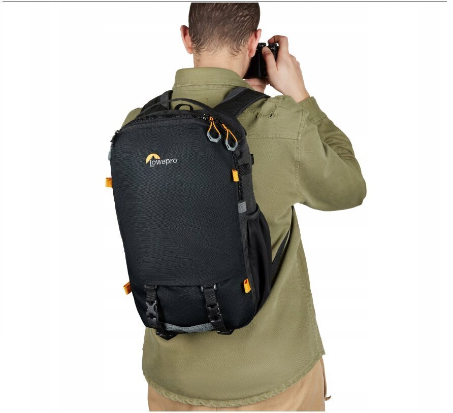 Lowepro Trekker Lite BP 150 AW, musta hinta ja tiedot | Kameralaukut | hobbyhall.fi