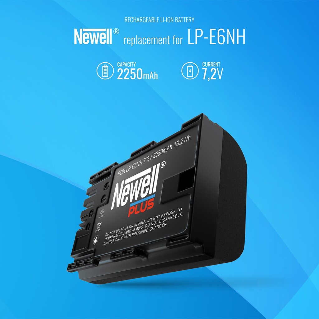 Newell Plus LP-E6NH Canon hinta ja tiedot | Kameran akut | hobbyhall.fi