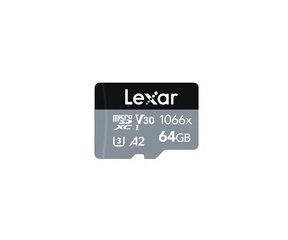 Lexar Pro microSDHC/microSDXC 64GB hinta ja tiedot | Lexar Puhelimet, älylaitteet ja kamerat | hobbyhall.fi