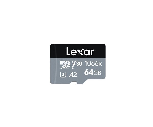 Lexar Pro microSDHC/microSDXC 64GB hinta ja tiedot | Kameran muistikortit | hobbyhall.fi