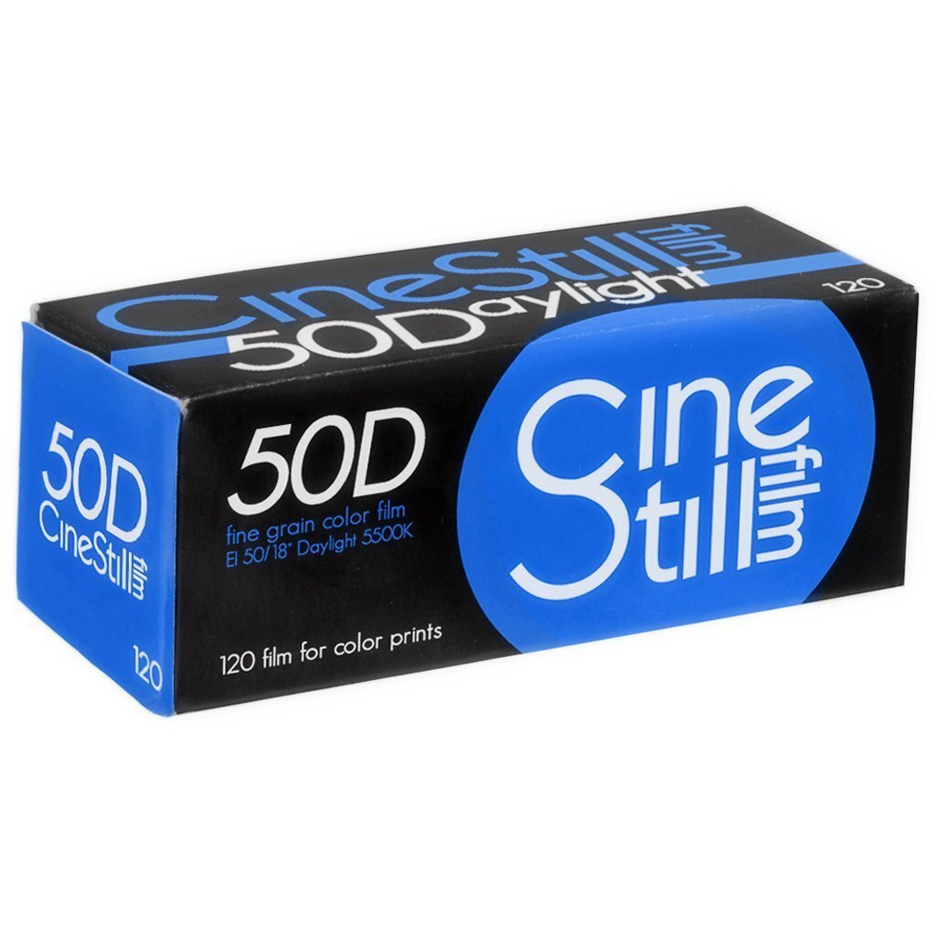 CineStill 50 Daylight 120 hinta ja tiedot | Kameratarvikkeet | hobbyhall.fi