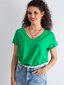 Naisten vihreä yksinkertainen T-paita hinta ja tiedot | Naisten T-paidat | hobbyhall.fi