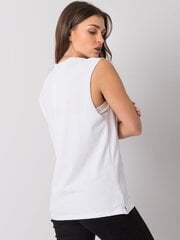 RUE PARIS Valkoinen puuvillapusero. hinta ja tiedot | Naisten T-paidat | hobbyhall.fi