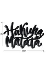 Koristeellinen seinävalaistus Hakuna Matata, 1 kpl. hinta ja tiedot | Sisustustuotteet | hobbyhall.fi