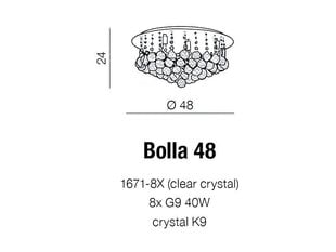 Kattovalaisin Azzardo Bolla 48 AZ1287 hinta ja tiedot | Azzardo Huonekalut ja sisustus | hobbyhall.fi