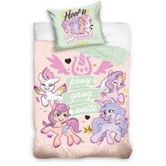 Pussilakanasetti My Little Pony, 100 x 135 cm + tyynyliina 40 x 60 cm hinta ja tiedot | Vuodevaatteet lapsille | hobbyhall.fi