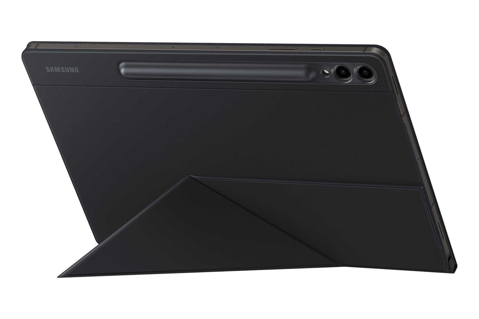 Samsung Galaxy Tab S9+ / S9 FE+ BX810PBE Smart Book kotelo, mustan värinen hinta ja tiedot | Tablettien kotelot ja muut tarvikkeet | hobbyhall.fi