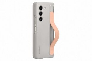 MF946CUE seisova suojakotelo hihnalla, sopiva Samsung Galaxy Fold 5:lle, beige värinen hinta ja tiedot | Puhelimen kuoret ja kotelot | hobbyhall.fi