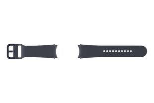 Samsung Galaxy Watch6/Watch5, SFR93SBE Sport ranneke 20 mm (S/M kokoinen), grafiitin värinen hinta ja tiedot | Älykellojen ja aktiivisuusrannekkeiden lisätarvikkeet | hobbyhall.fi