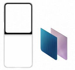 FlipSuit Case ZF731CTE, sopiva Samsung Galaxy Flip 5 kanssa, läpinäkyvää hinta ja tiedot | Puhelimen kuoret ja kotelot | hobbyhall.fi