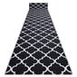 TRELLIS marokkolainen matto, 80 x 190 cm, musta hinta ja tiedot | Isot matot | hobbyhall.fi
