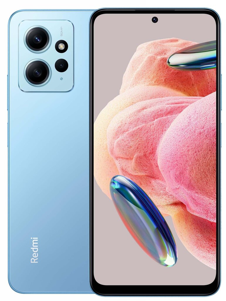 Xiaomi Redmi Note 12 8/256GB Ice Blue MZB0EU9EU hinta ja tiedot | Matkapuhelimet | hobbyhall.fi