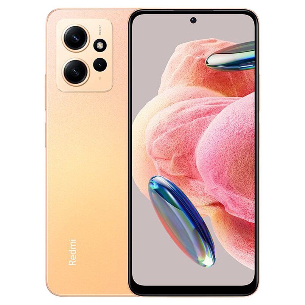 Xiaomi Redmi Note 12 8/256GB Sunrise Gold MZB0F2VEU hinta ja tiedot | Matkapuhelimet | hobbyhall.fi