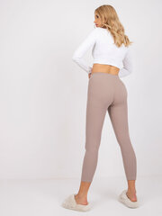 Naisten tummanbeige leggingsit leggingsit hinta ja tiedot | Naisten urheiluvaatteet | hobbyhall.fi