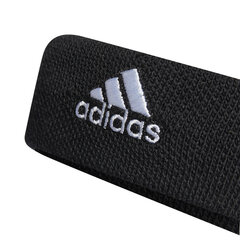 Adidas Päänauhat Tennis Headband Black HD7327 hinta ja tiedot | Tennisvälineet | hobbyhall.fi