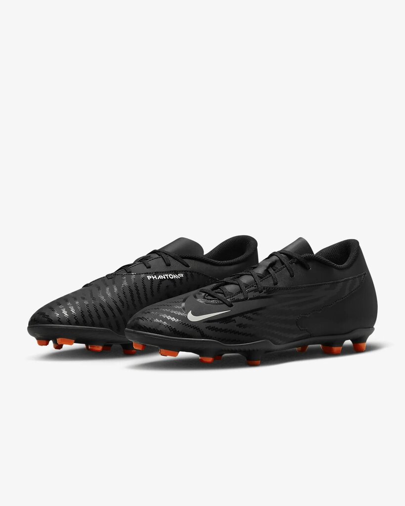 Nike Jalkineet Phantom Gx Club Fg/Mg Black Orange DD9483 010 hinta ja tiedot | Jalkapallokengät | hobbyhall.fi