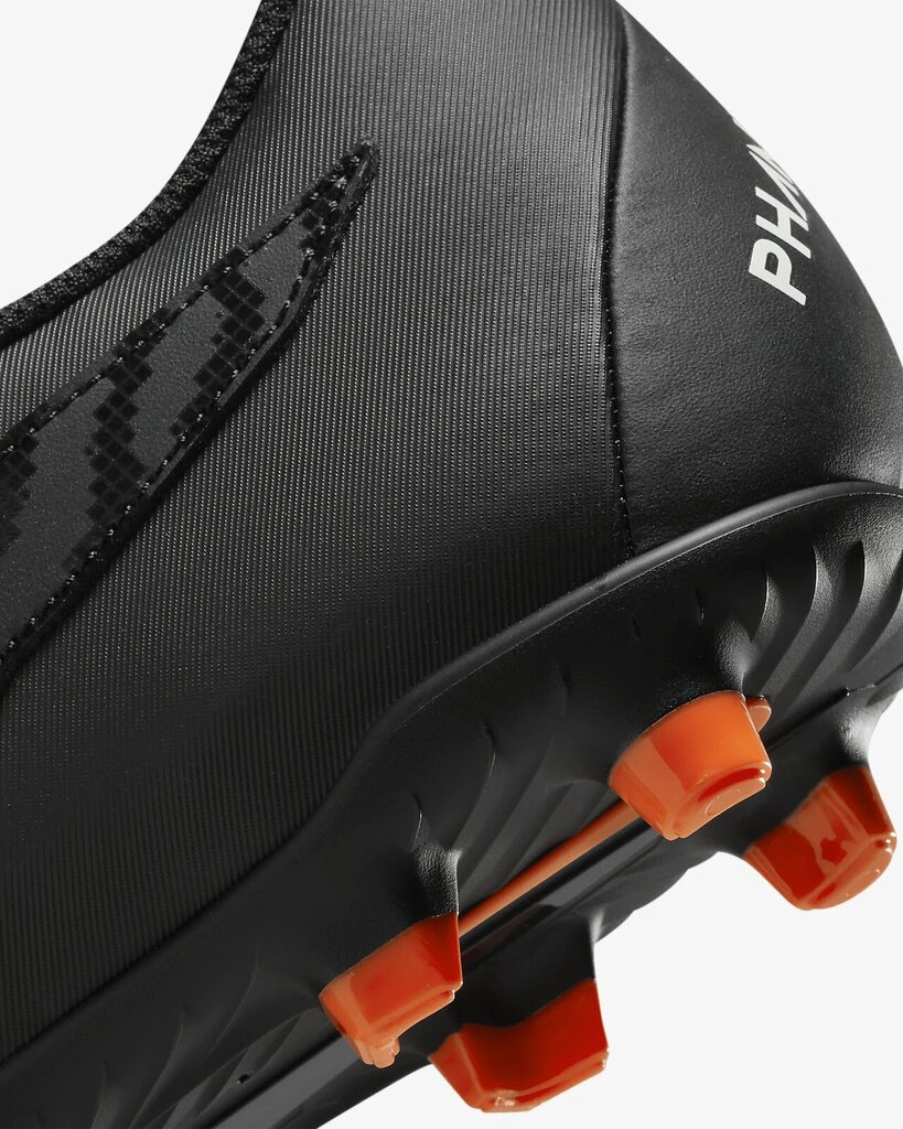 Nike Jalkineet Phantom Gx Club Fg/Mg Black Orange DD9483 010 hinta ja tiedot | Jalkapallokengät | hobbyhall.fi