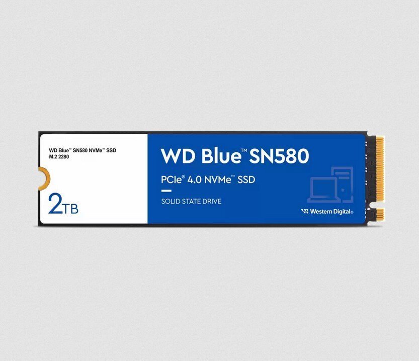 WD Blue SN580 WDS200T3B0E hinta ja tiedot | Kovalevyt | hobbyhall.fi