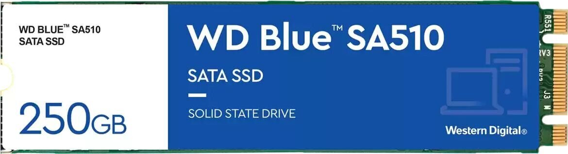 WD Blue SA510 WDS250G3B0B hinta ja tiedot | Kovalevyt | hobbyhall.fi