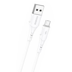 Kaapeli USB - Micro USB Foneng, x81 2.1A, 1m (valkoinen) hinta ja tiedot | Puhelinkaapelit | hobbyhall.fi