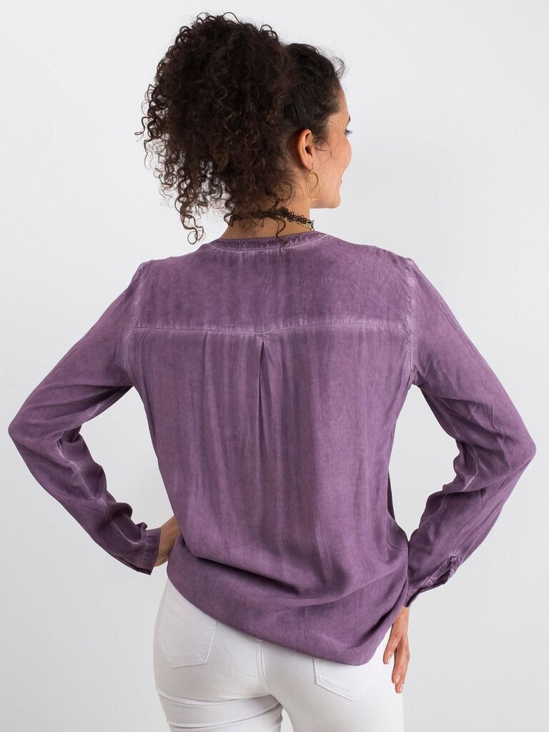 Löysä pusero violetista viskoosista. hinta ja tiedot | Naisten paidat | hobbyhall.fi