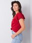 Burgundinpunainen pusero, jossa pääntie selässä. hinta ja tiedot | Naisten paidat | hobbyhall.fi
