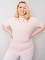 Vaaleanpunainen plus-koon pusero hinta ja tiedot | Naisten paidat | hobbyhall.fi
