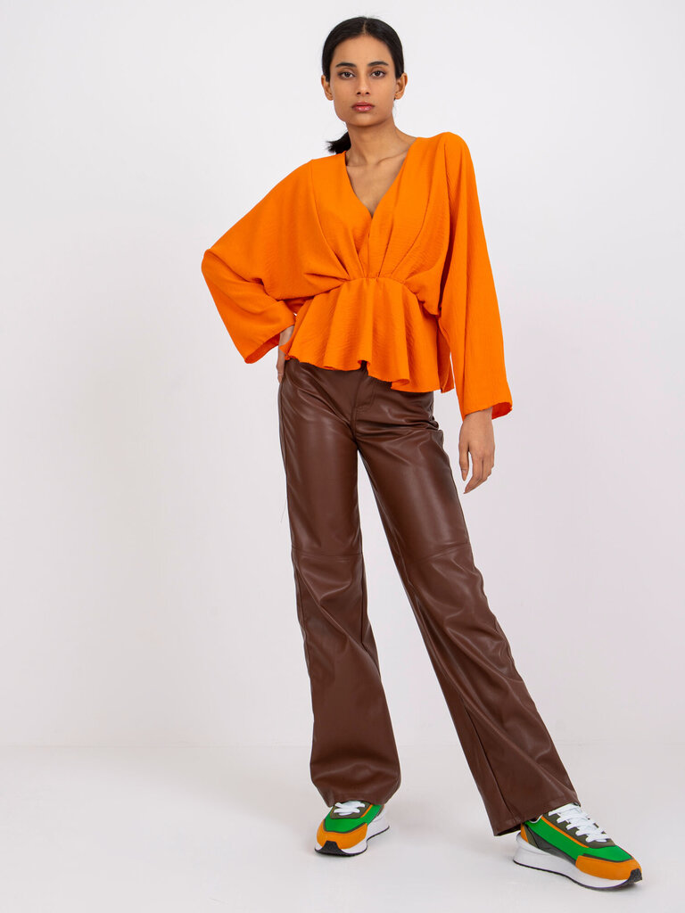 Naisten oranssi pusero printillä hinta ja tiedot | Naisten paidat | hobbyhall.fi