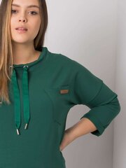 Naisten tummanvihreä plus-kokoinen pusero hinta ja tiedot | Naisten paidat | hobbyhall.fi