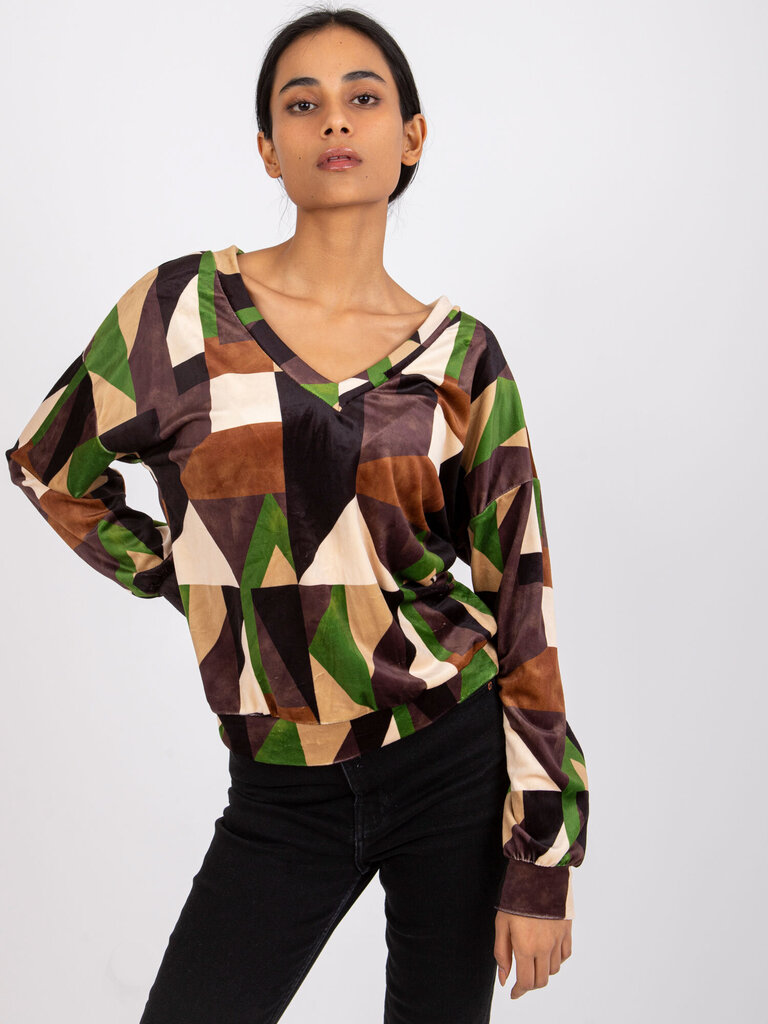 Naisten ruskea pusero printillä hinta ja tiedot | Naisten paidat | hobbyhall.fi