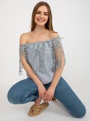 Naisten harmaa espanjalainen pusero hinta ja tiedot | Naisten paidat | hobbyhall.fi