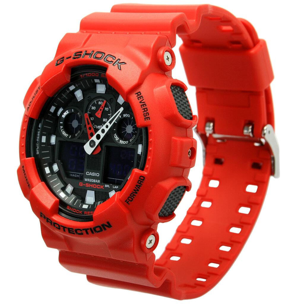 Casio g-shock miesten rannekello ga-100b-4aer (zd135d) hinta ja tiedot | Miesten kellot | hobbyhall.fi