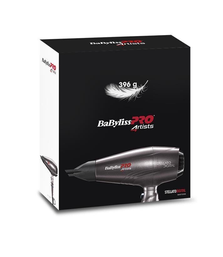 BaByliss Pro Stellato Digital BAB7500IE hinta ja tiedot | Hiustenkuivaajat | hobbyhall.fi