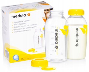 Maidon säilytyspullot Medela 0075, 250 ml, 2 kpl hinta ja tiedot | Medela Lapset | hobbyhall.fi