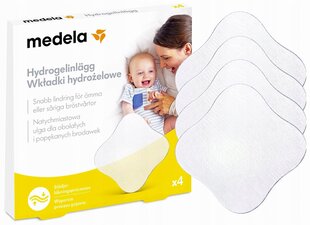 Rintapehmusteet hydrogeelillä Medela, 4 kpl hinta ja tiedot | Medela Äitiystuotteet | hobbyhall.fi